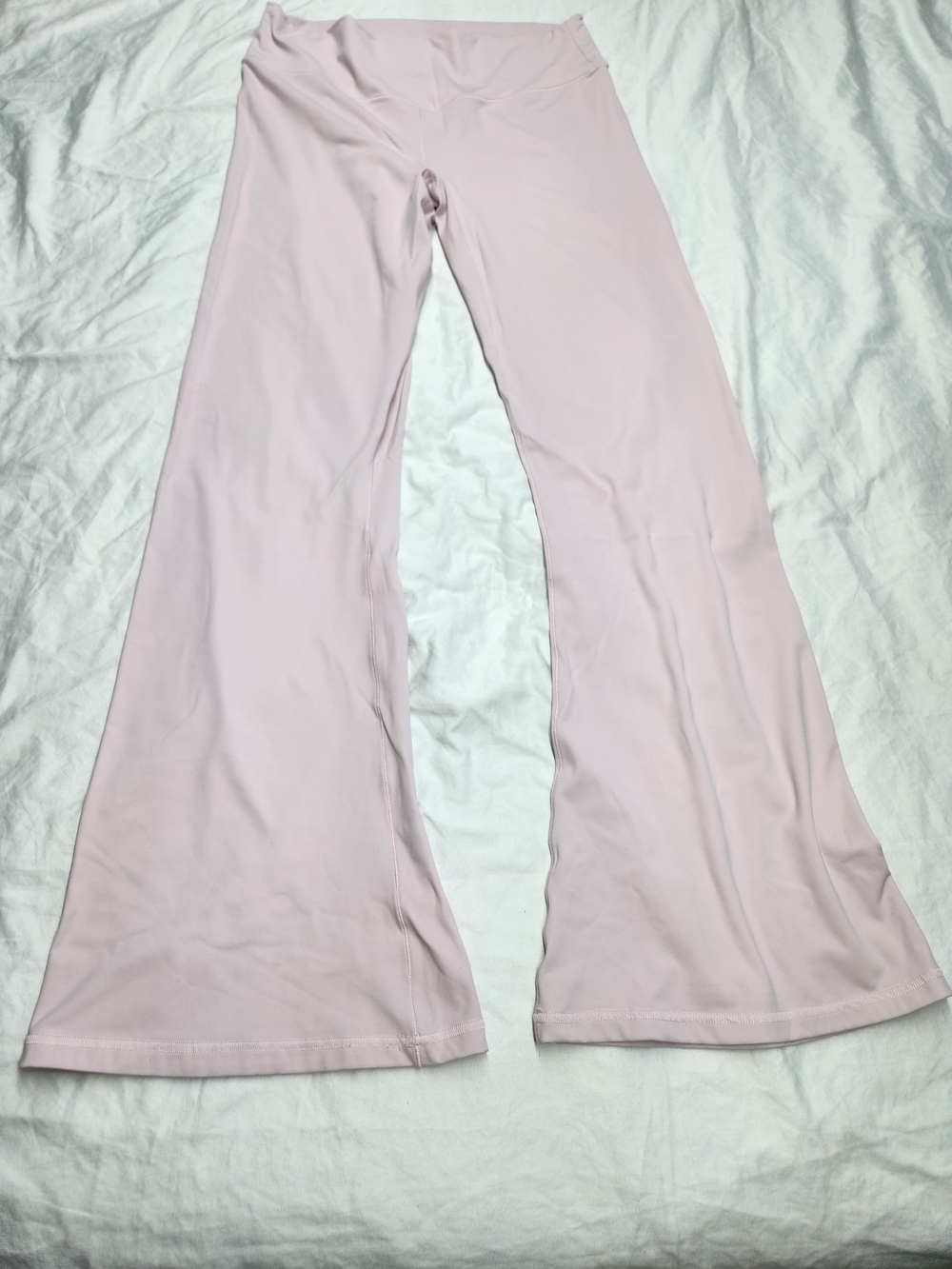 Aeropostale Pale Pink Flare Yoga Pants